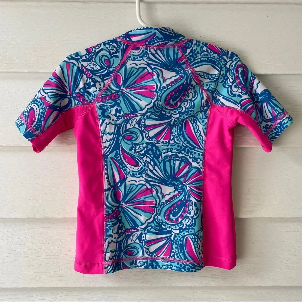 Lilly Pulitzer for Target Kids Rashguard - Pink, Blue, White
